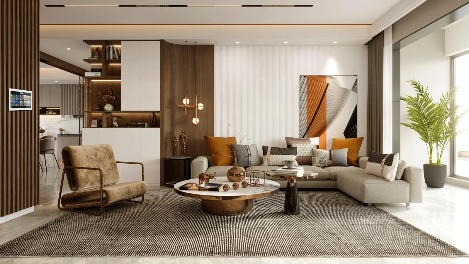 Modern smart home living environment
